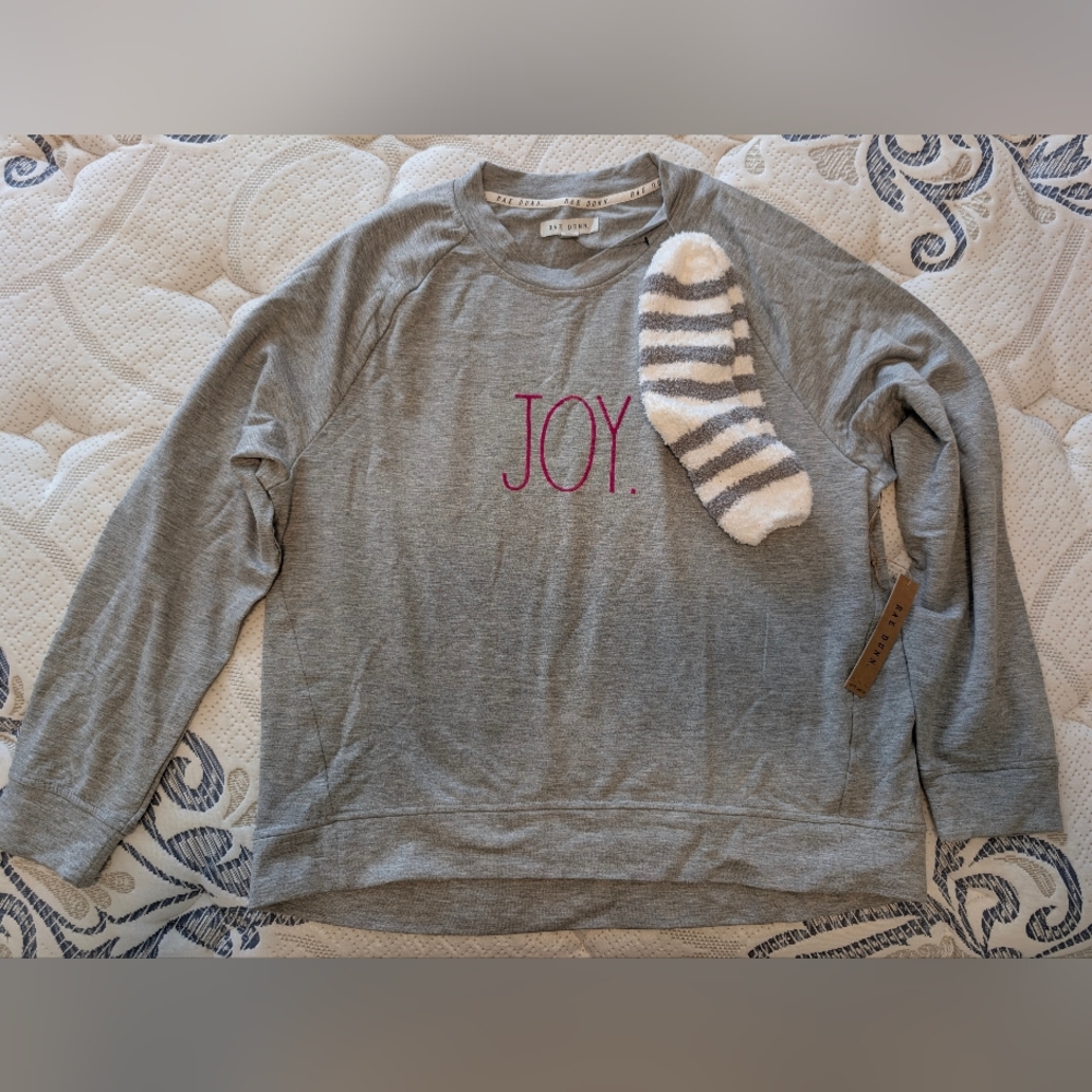 Rae Dunn Gray Sweatshirt